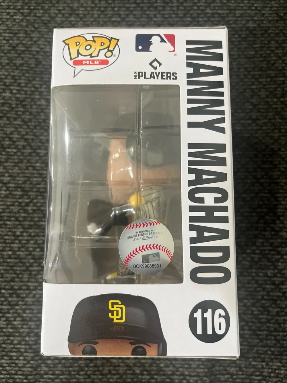 Funko POP! MLB San Diego Padres Manny Machado #116 Dominican Republic 🇩🇴